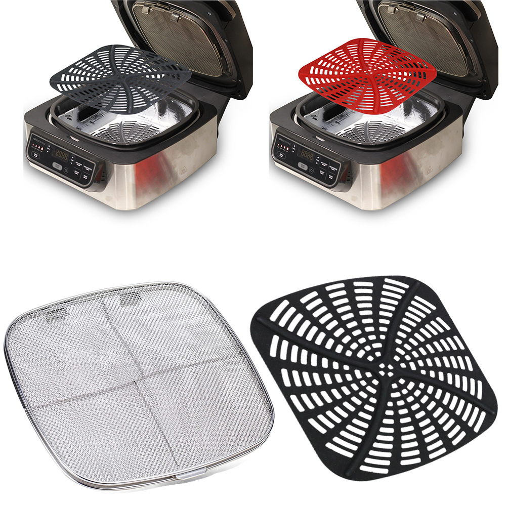 Ninja Air Fryer Af101 - Scudo antispruzzo in acciaio inossidabile per