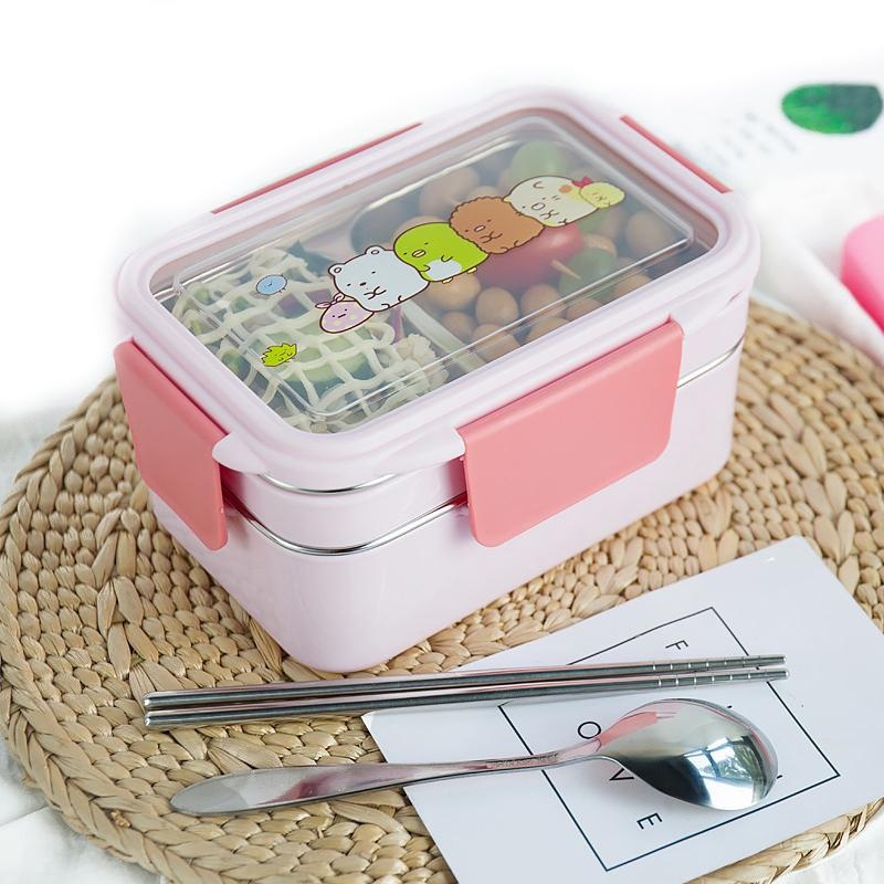 Meal Prep Lunch Boxes - Con modello casuale Cartoon Lunch Box