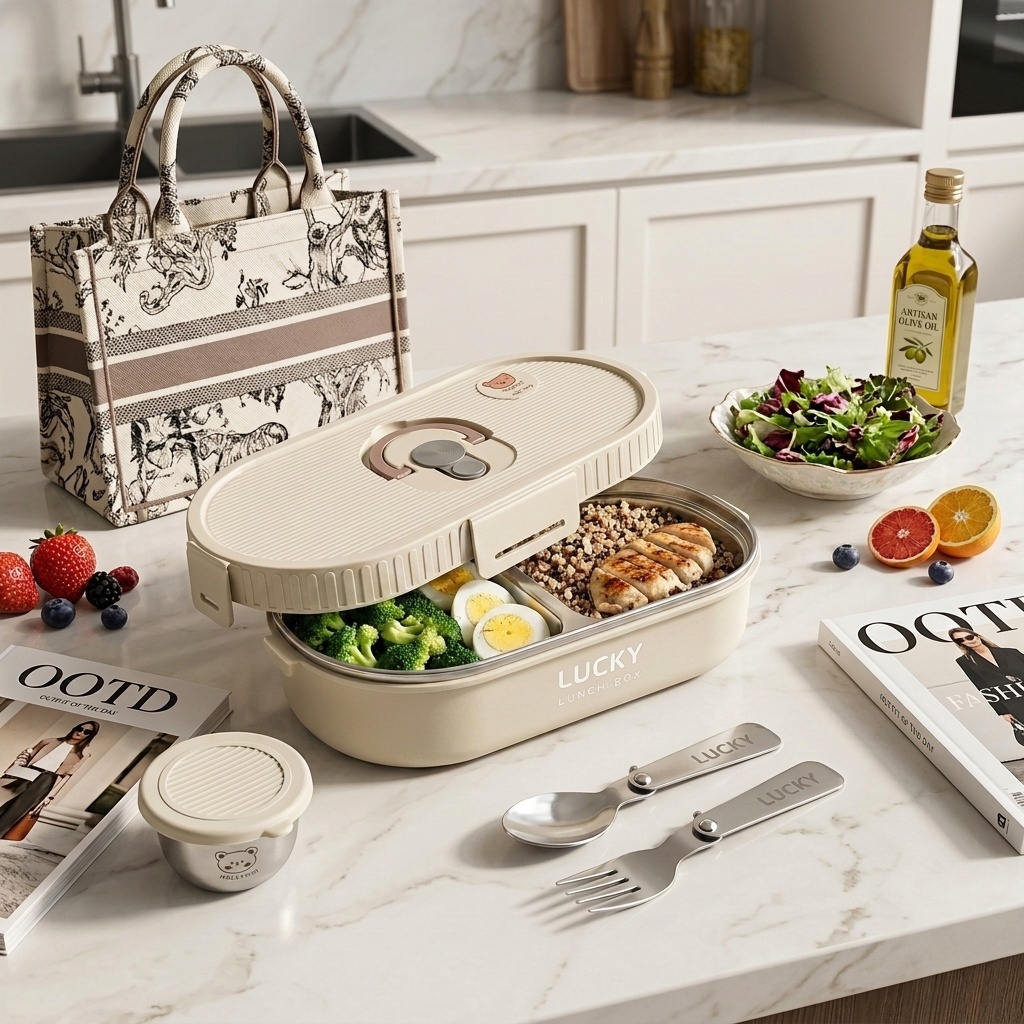 Meal Prep Kit - Set di Contenitori per Pranzo in