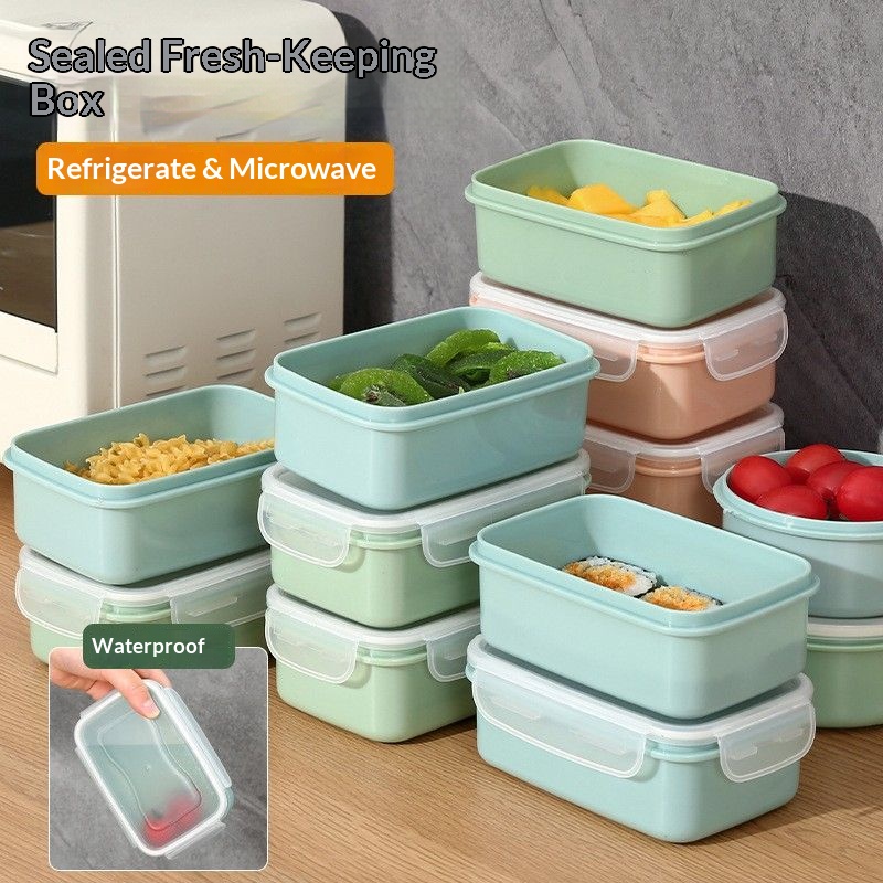 Meal Prep Lunch Boxes - Contenitori Ermetici per Alimenti Senza BPA,
