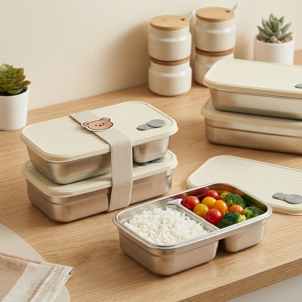 Contenitore per Pranzo in Acci - Meal Prep Lunch Boxes recensione e prezzo