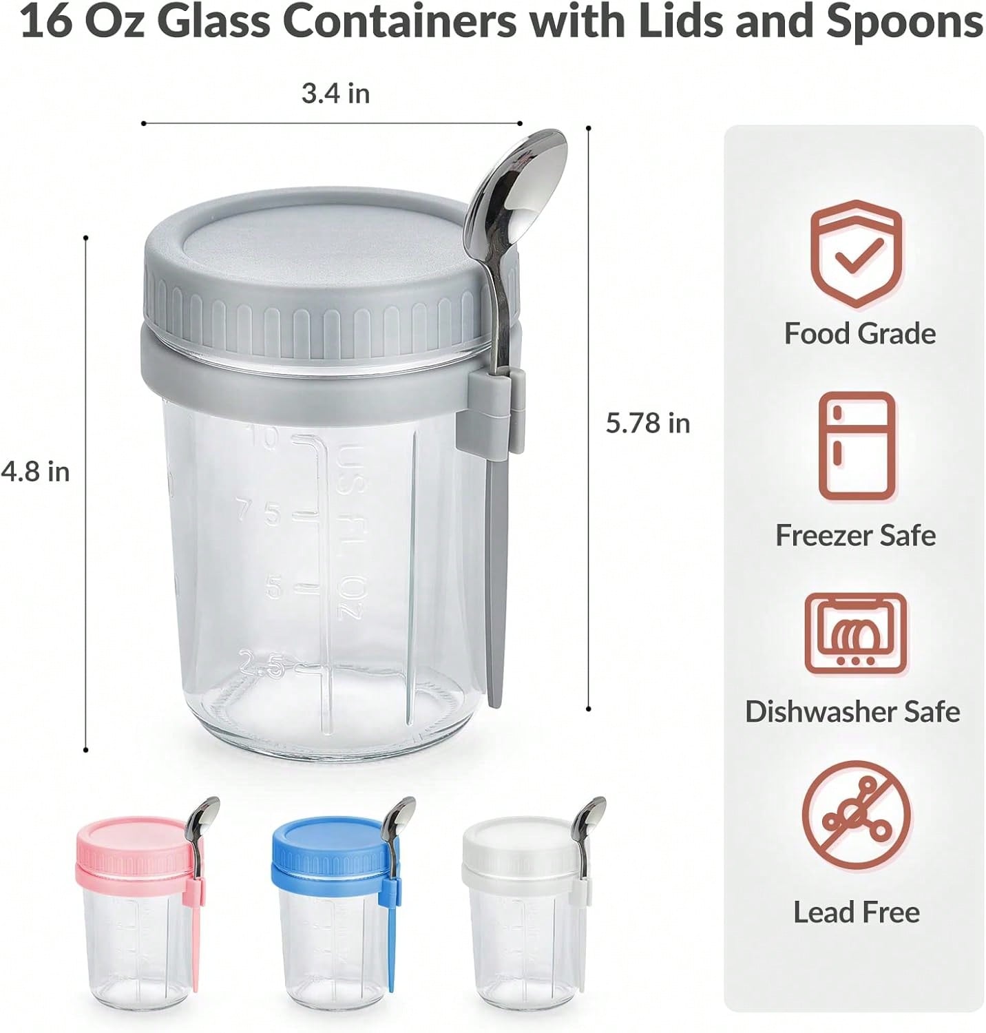 Set di 4 Contenitori per Overn - Meal Prep Kit recensione e prezzo