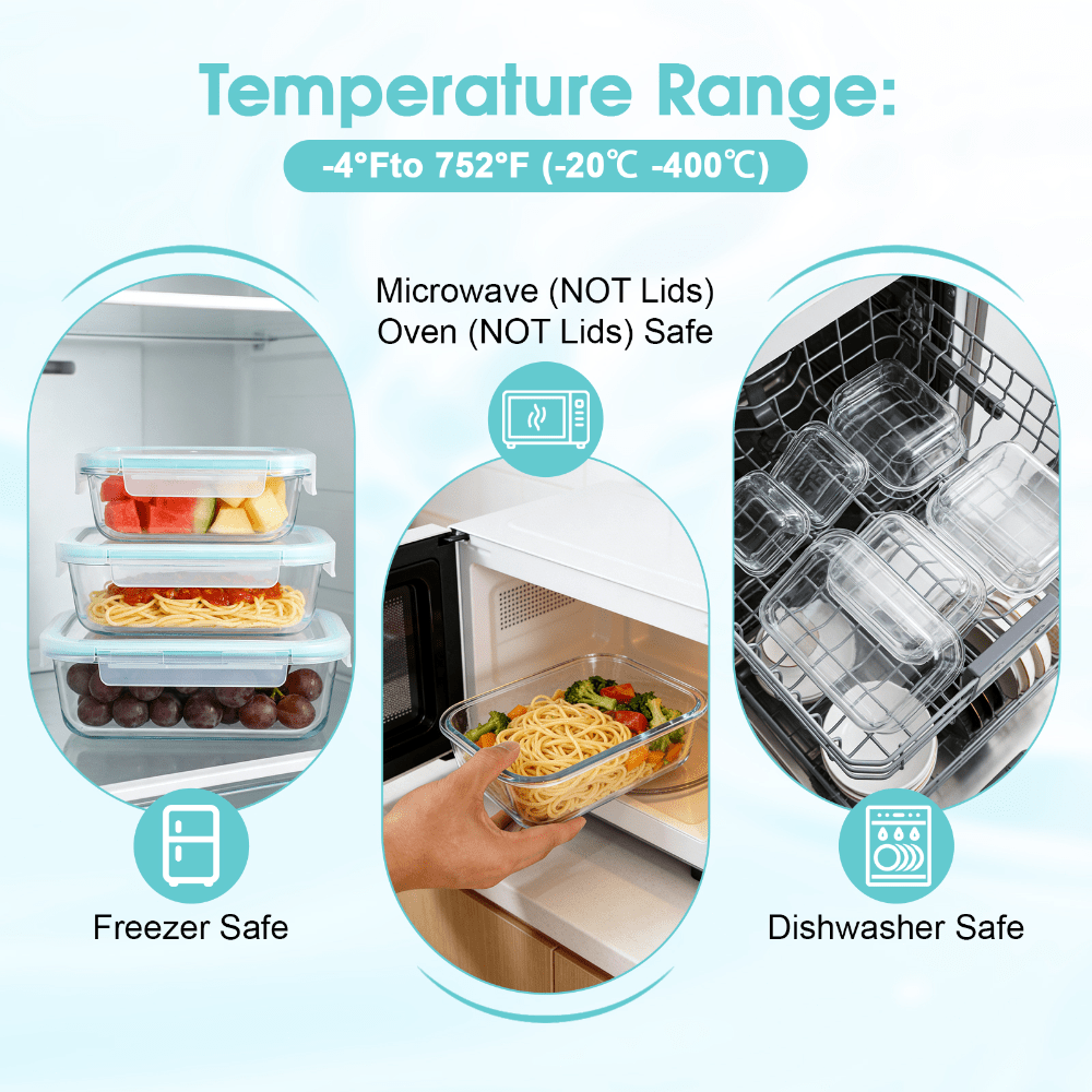 Contenitori in vetro per alime - Meal Prep Kit recensione e prezzo