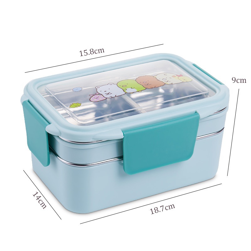Con modello casuale Cartoon Lu - Meal Prep Lunch Boxes recensione e prezzo