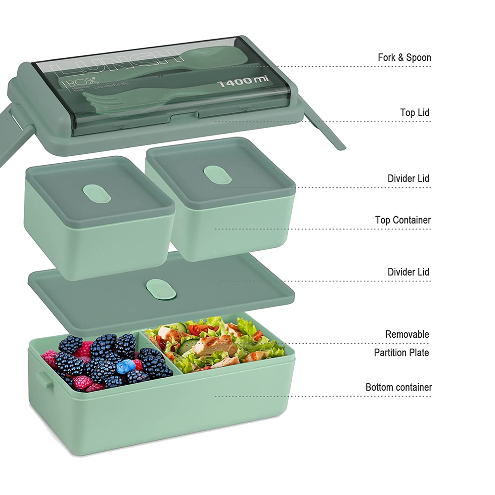 ABFW Bento Box Kit, Bento Box  - Meal Prep Kit recensione e prezzo