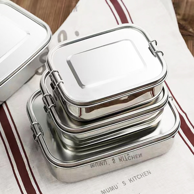 Lunch Box quadrato in acciaio  - Meal Prep Lunch Boxes recensione e prezzo