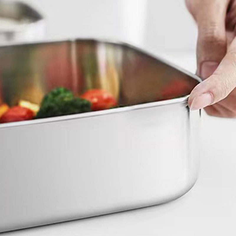 Lunch Box quadrato in acciaio  - Meal Prep Lunch Boxes recensione e prezzo