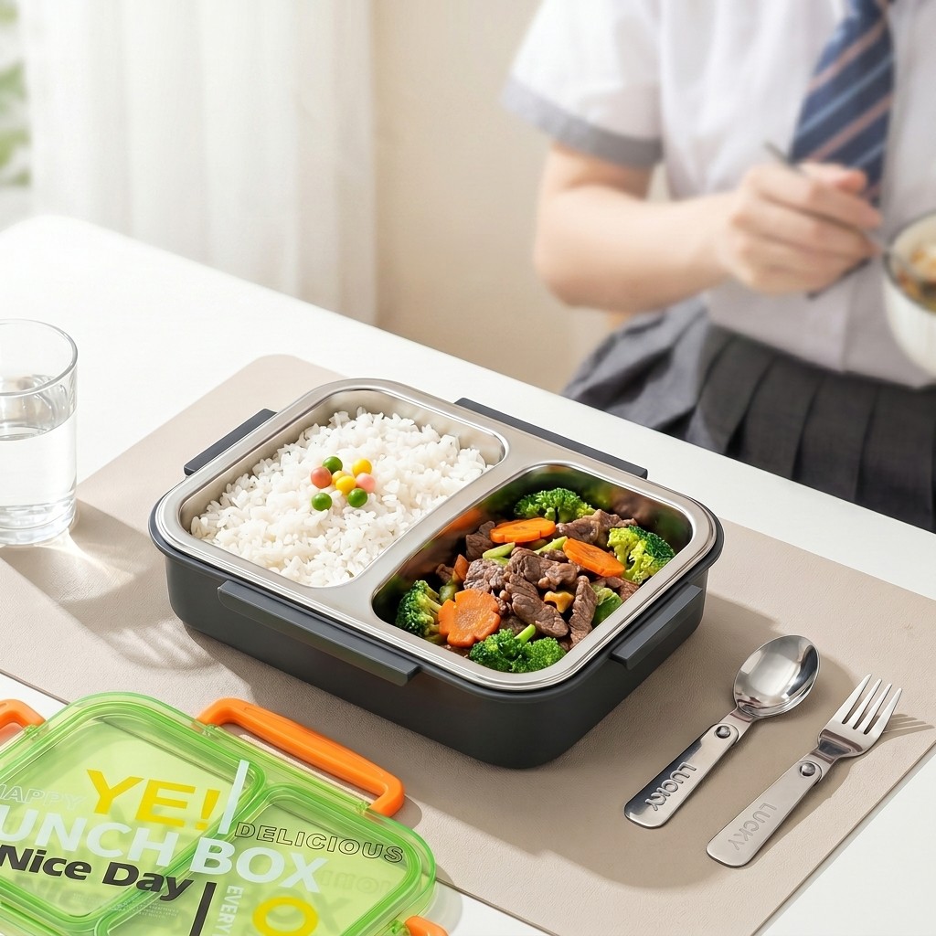 Contenitore per Pranzo in Acci - Meal Prep Lunch Boxes recensione e prezzo