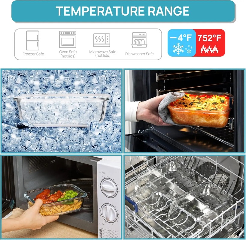 Set di contenitori in vetro pe - Meal Prep Kit recensione e prezzo