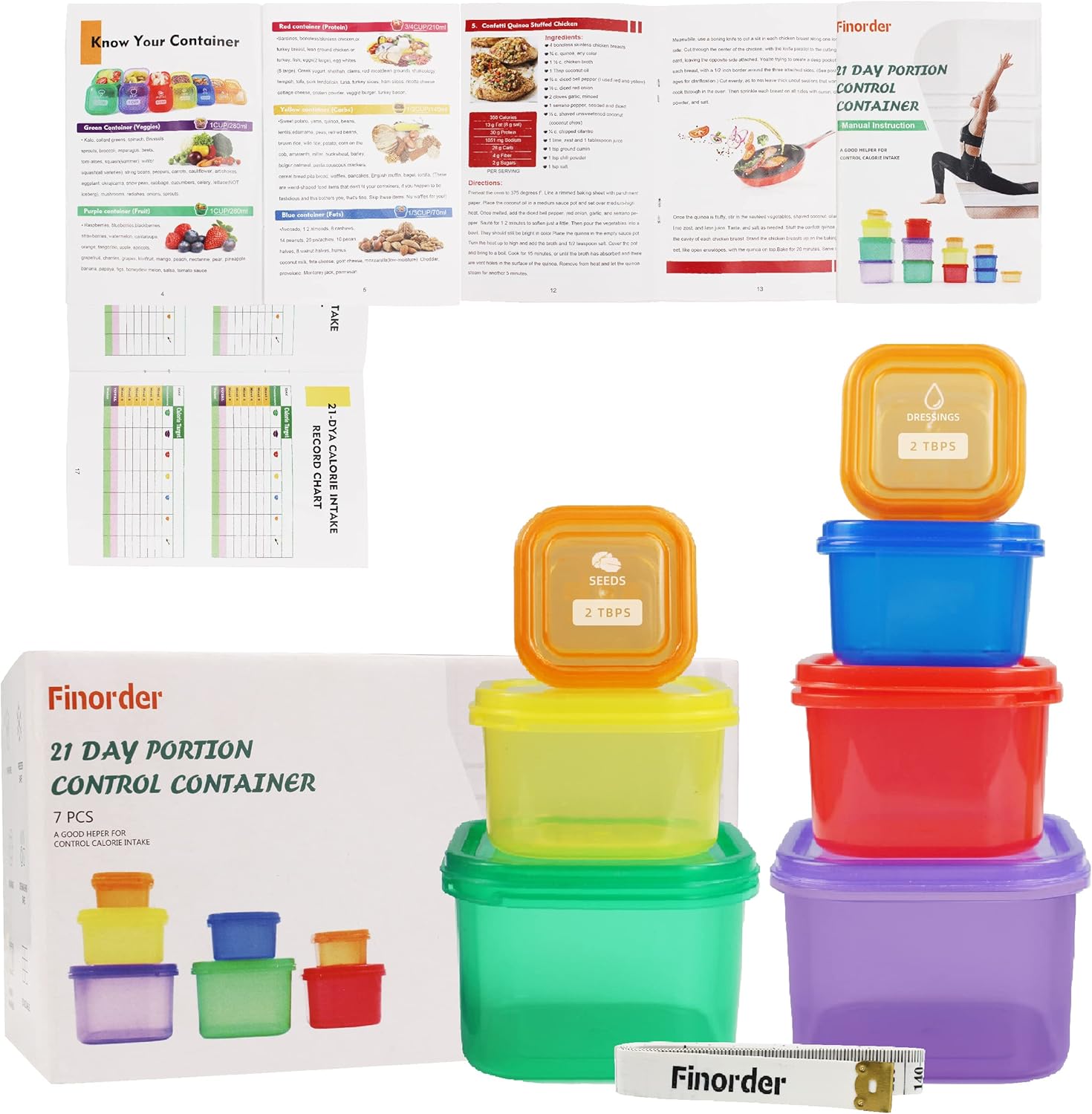 Kit contenitore per il control - Meal Prep Kit recensione e prezzo